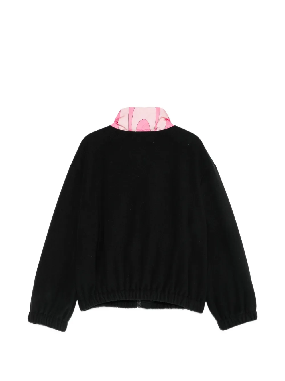 PUCCI Junior Vest met rits en Iride-print Zwart