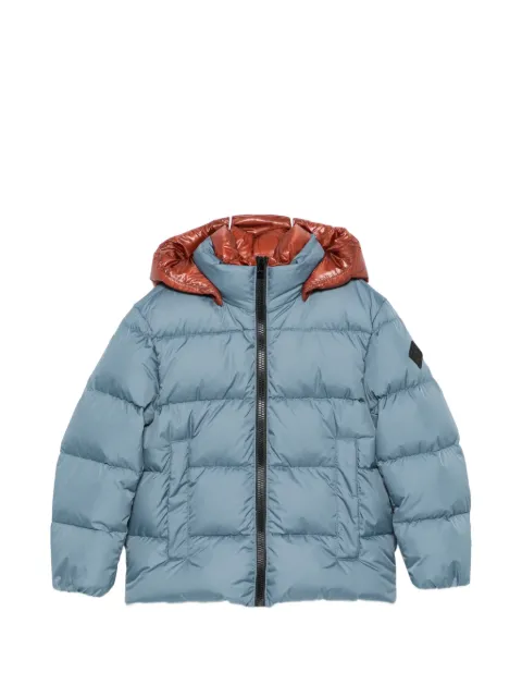 Herno Kids quilted hooded jacket