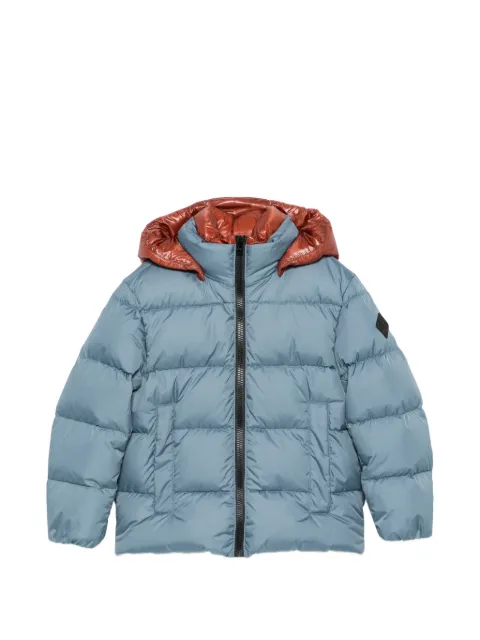 Herno Kids quilted hooded jacket