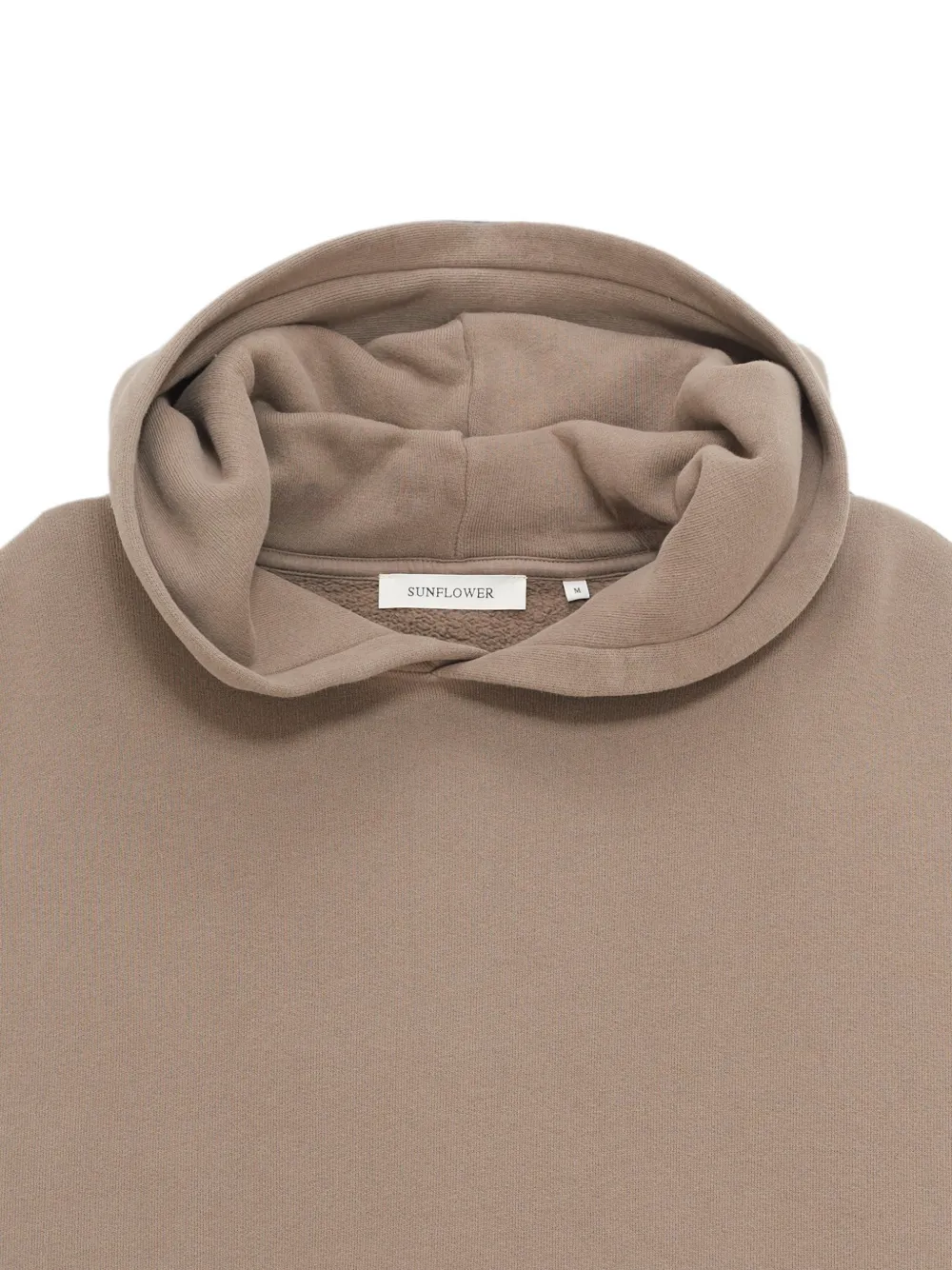 Sunflower Hoodie met verwassen effect Beige