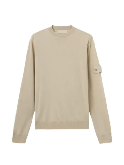 Stone Island свитер с нашивкой-логотипом