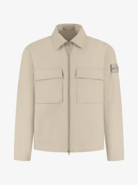 Stone Island Giacca con zip e logo