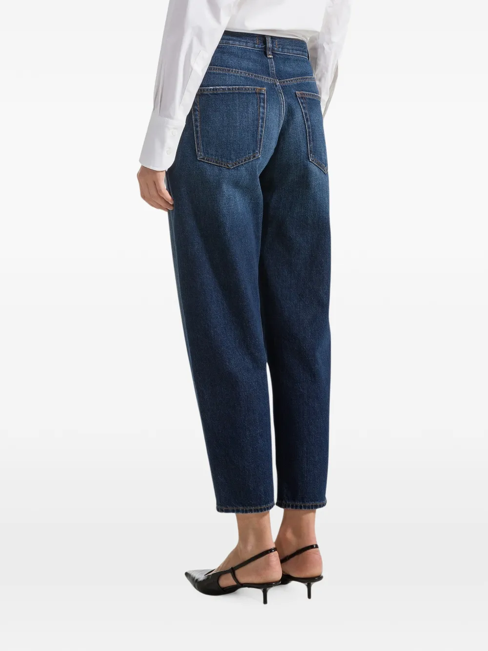 Seventy Jeans met toelopende pijpen Blauw
