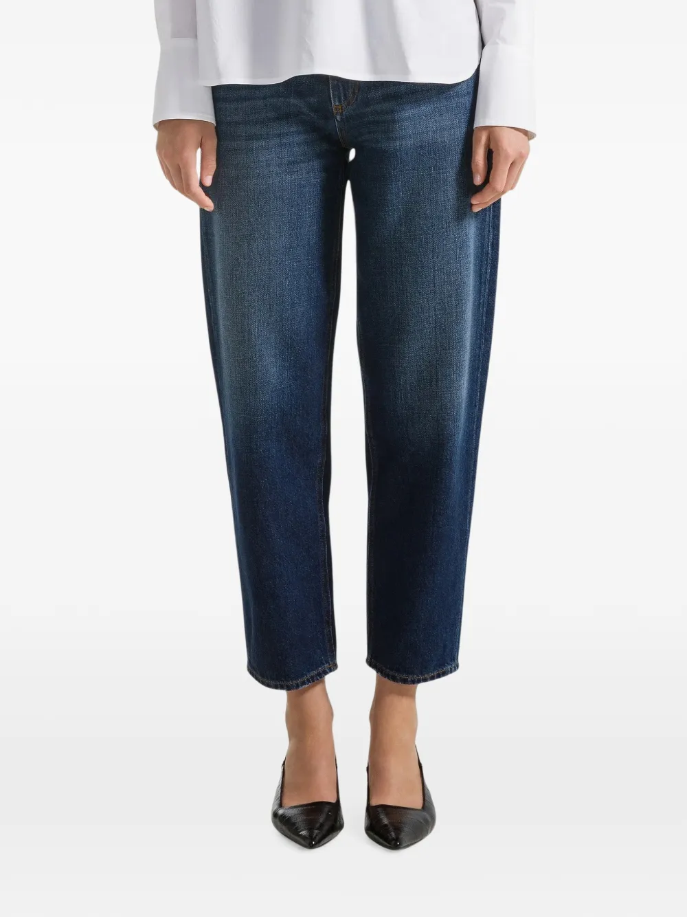 Seventy Jeans met toelopende pijpen Blauw