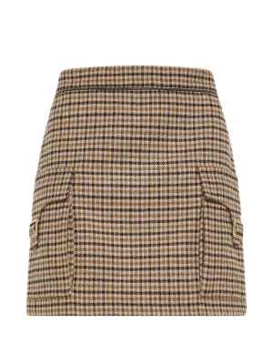 Burberry チェック ミニキルト | ニュートラル | FARFETCH JP