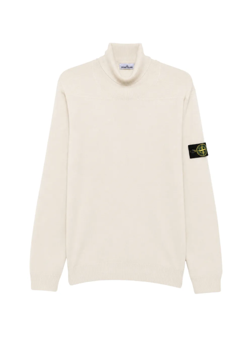 Stone Island 5100025 Light Pure Rws Wool regular-fit turtleneck sweater - Toni neutri