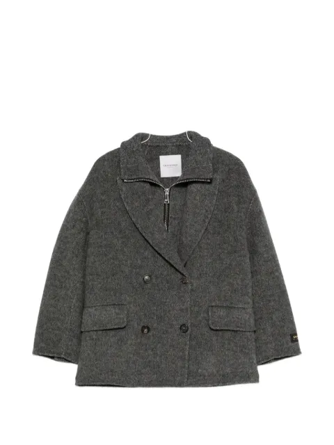 ERMANNO FIRENZE  double-breasted zip-fastening jacket