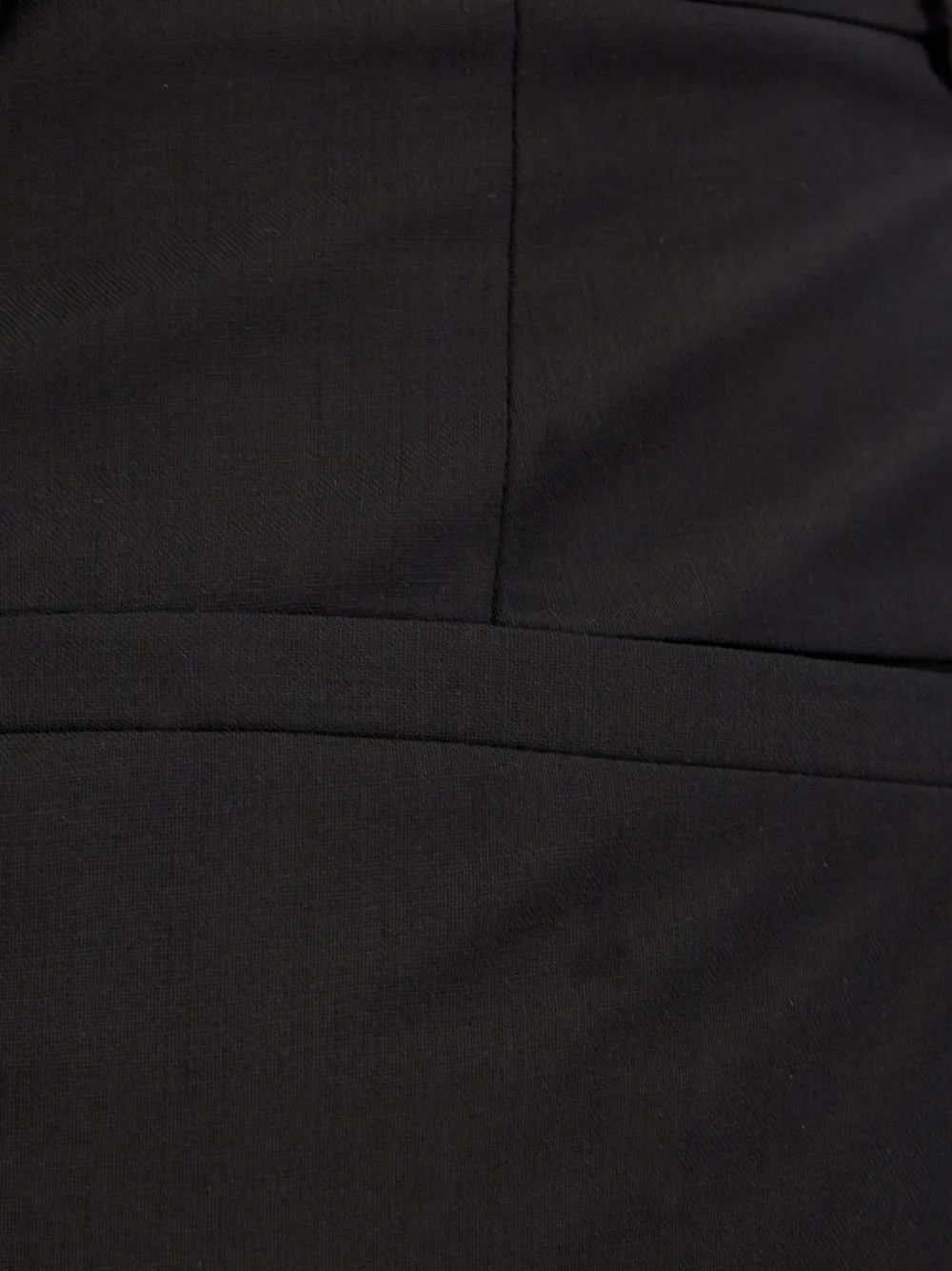HUGO Geplooide pantalon Zwart