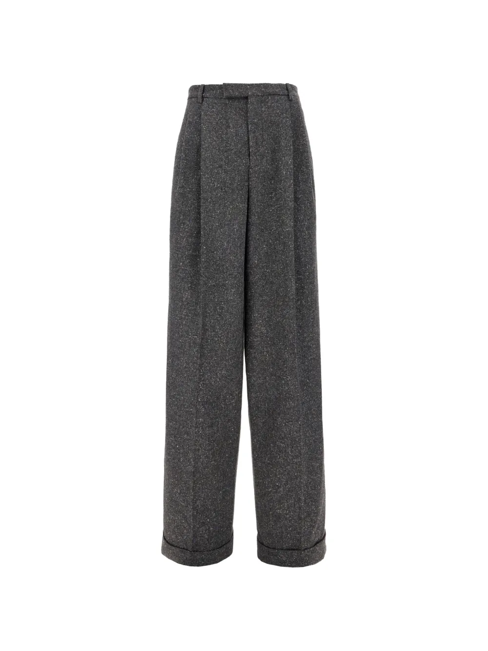 Valentino Garavani pleated trousers - Grau