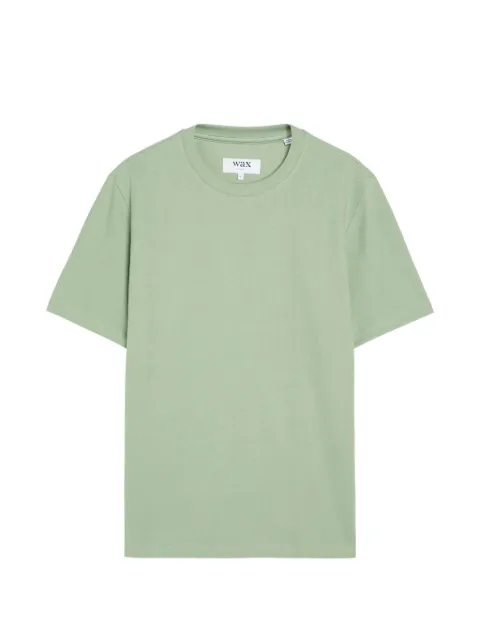 Wax London crew-neck cotton T-shirt