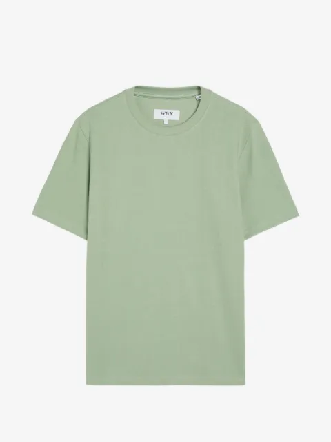 Wax London crew-neck cotton T-shirt