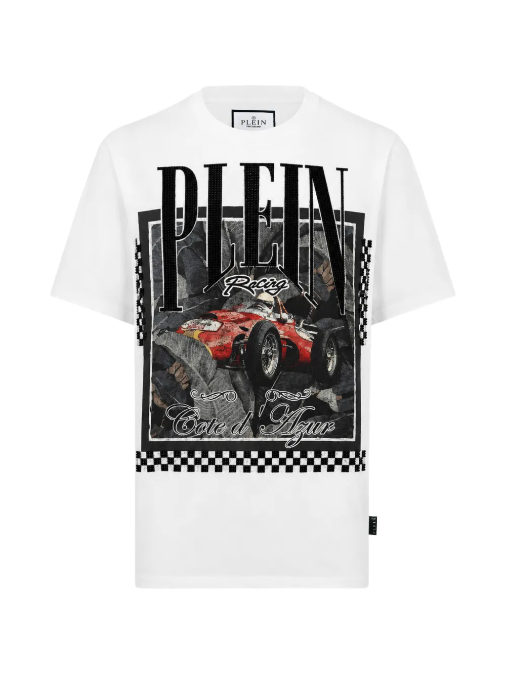 Philipp Plein T-shirt met grafische print Wit