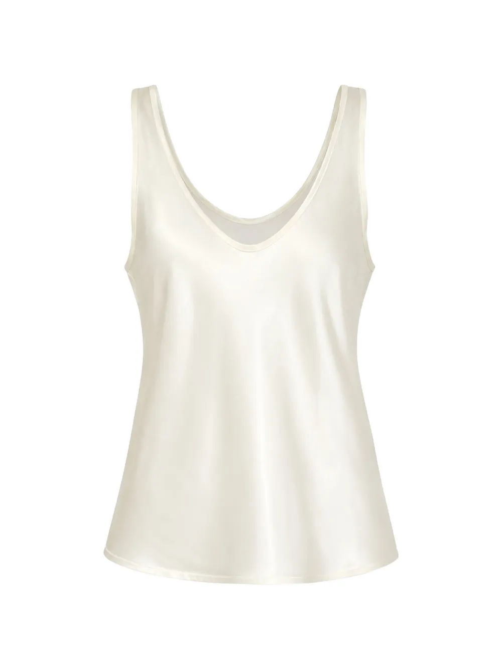 Enza Costa silk tank top - Bianco