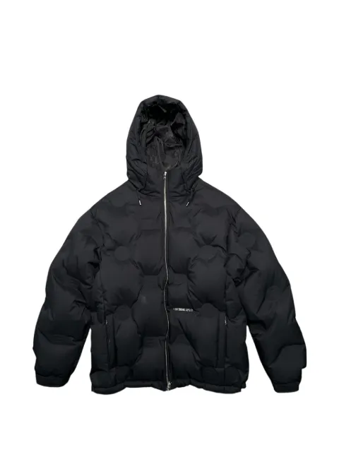 A BATHING APE® debossed monogram 700 down jacket