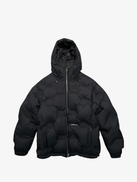 A BATHING APE® debossed monogram 700 down jacket