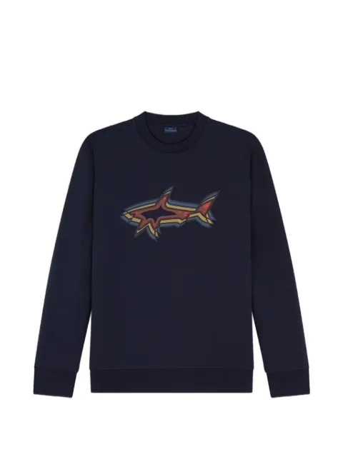 Paul & Shark logo-print sweater
