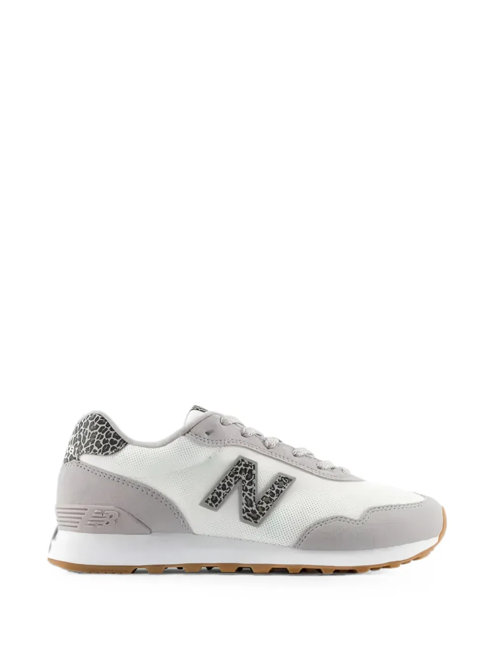 New Balance suede-panelled low-top sneakers - Bianco