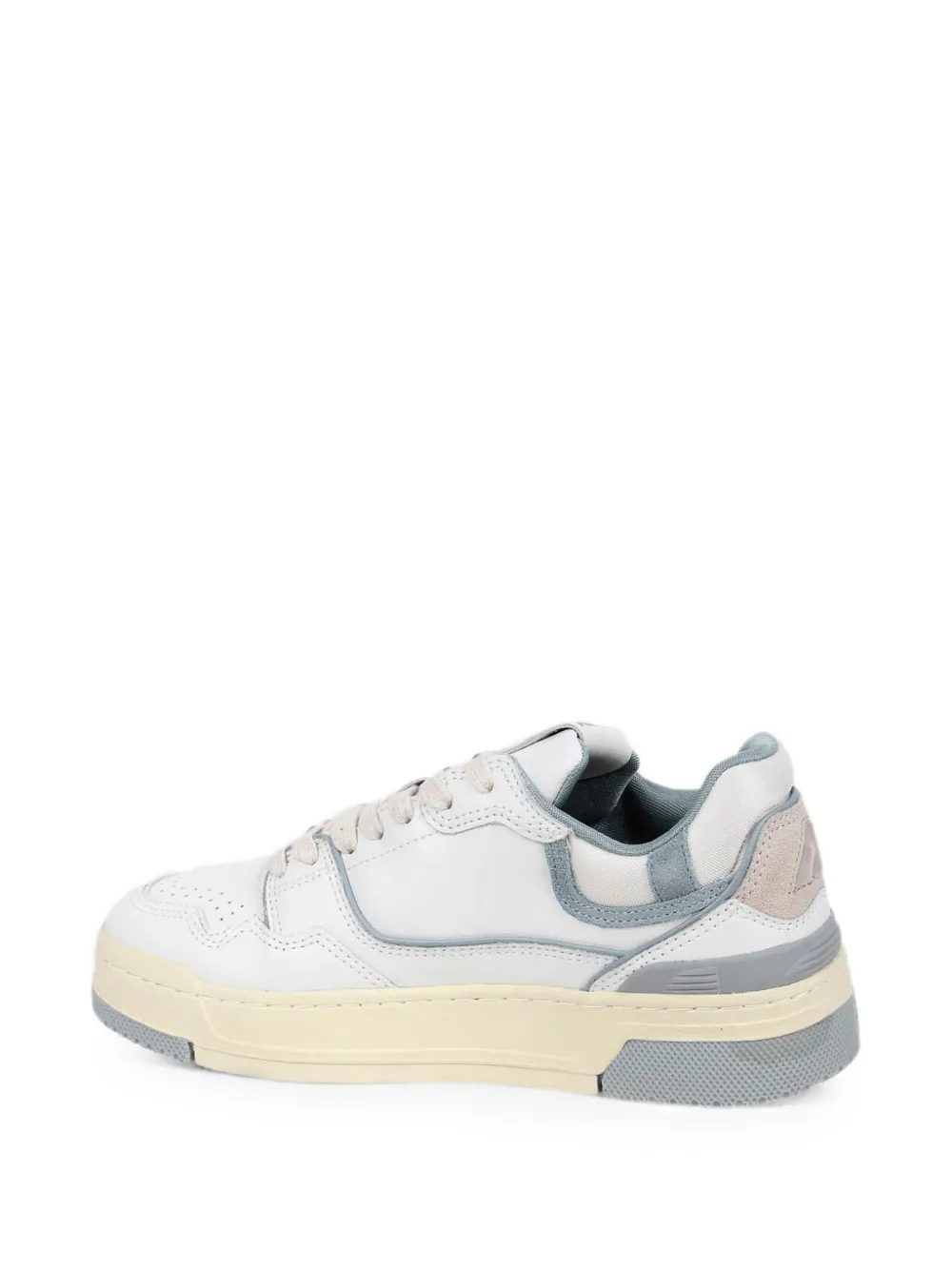Autry CLC Low panelled leather sneakers Wit