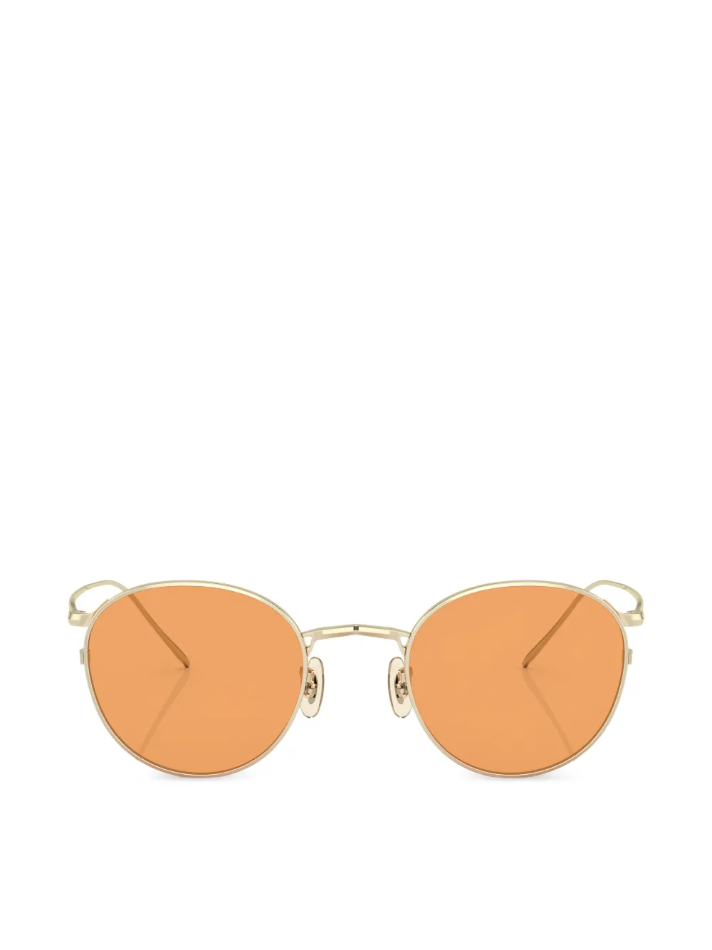 Oliver Peoples Occhiali da sole tondi - Oro