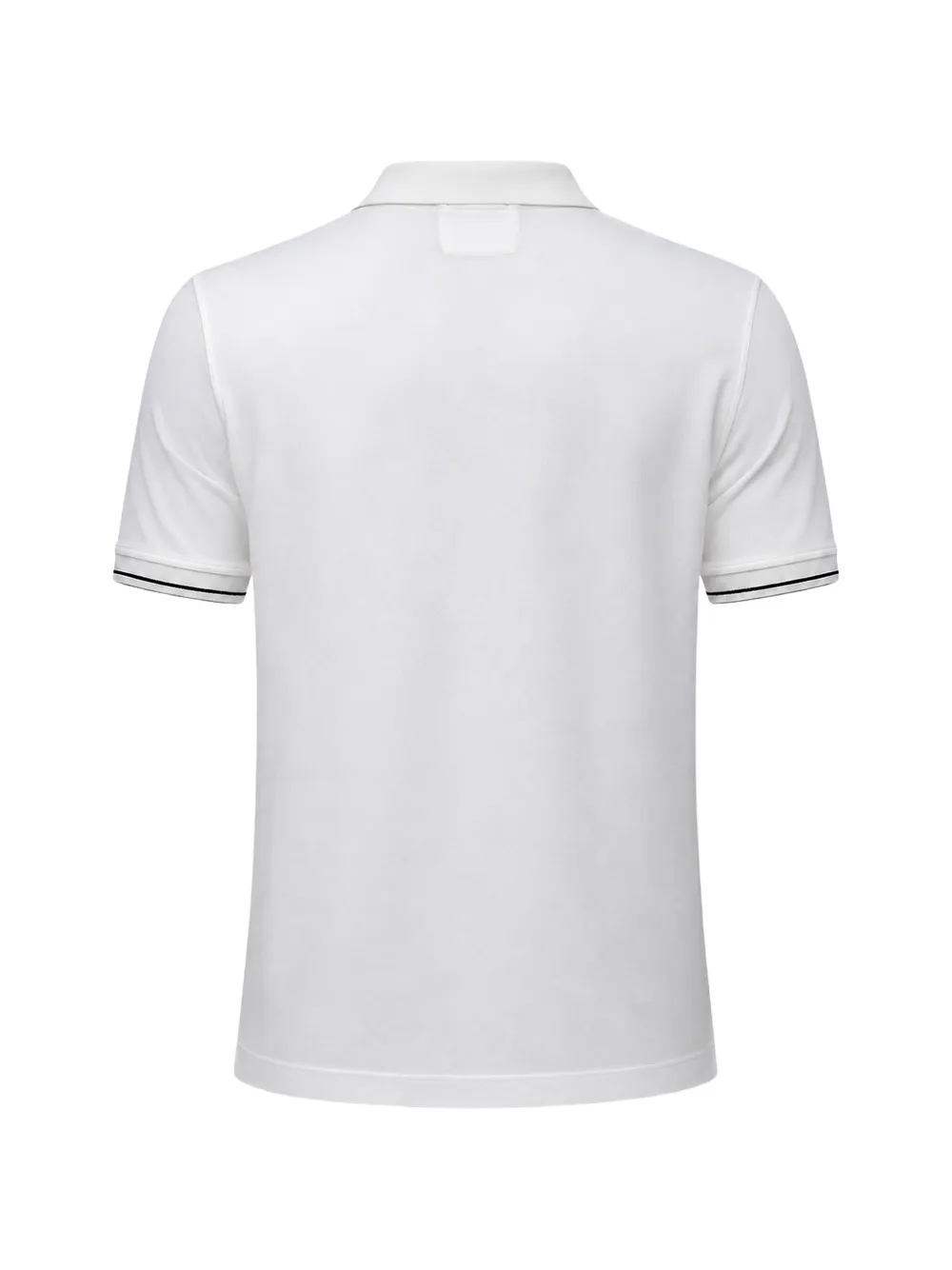 C.P. Company Poloshirt met logopatch Wit