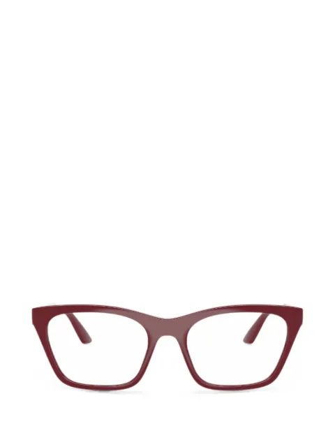 Emporio Armani cat-eye frame glasses