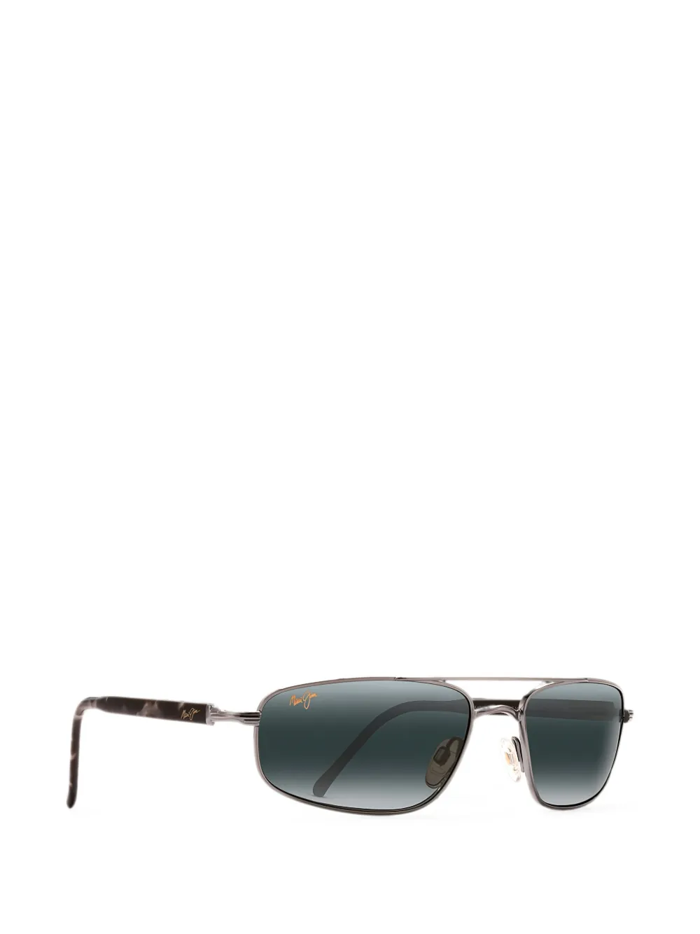 Maui Jim Kahuna rectangle-frame sunglasses - Argento