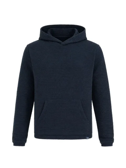 Track & Field textured-finish hoodie