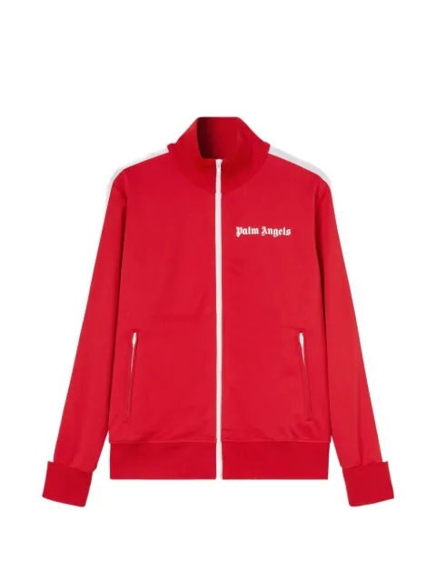Palm Angels logo-print side-stripe jacket