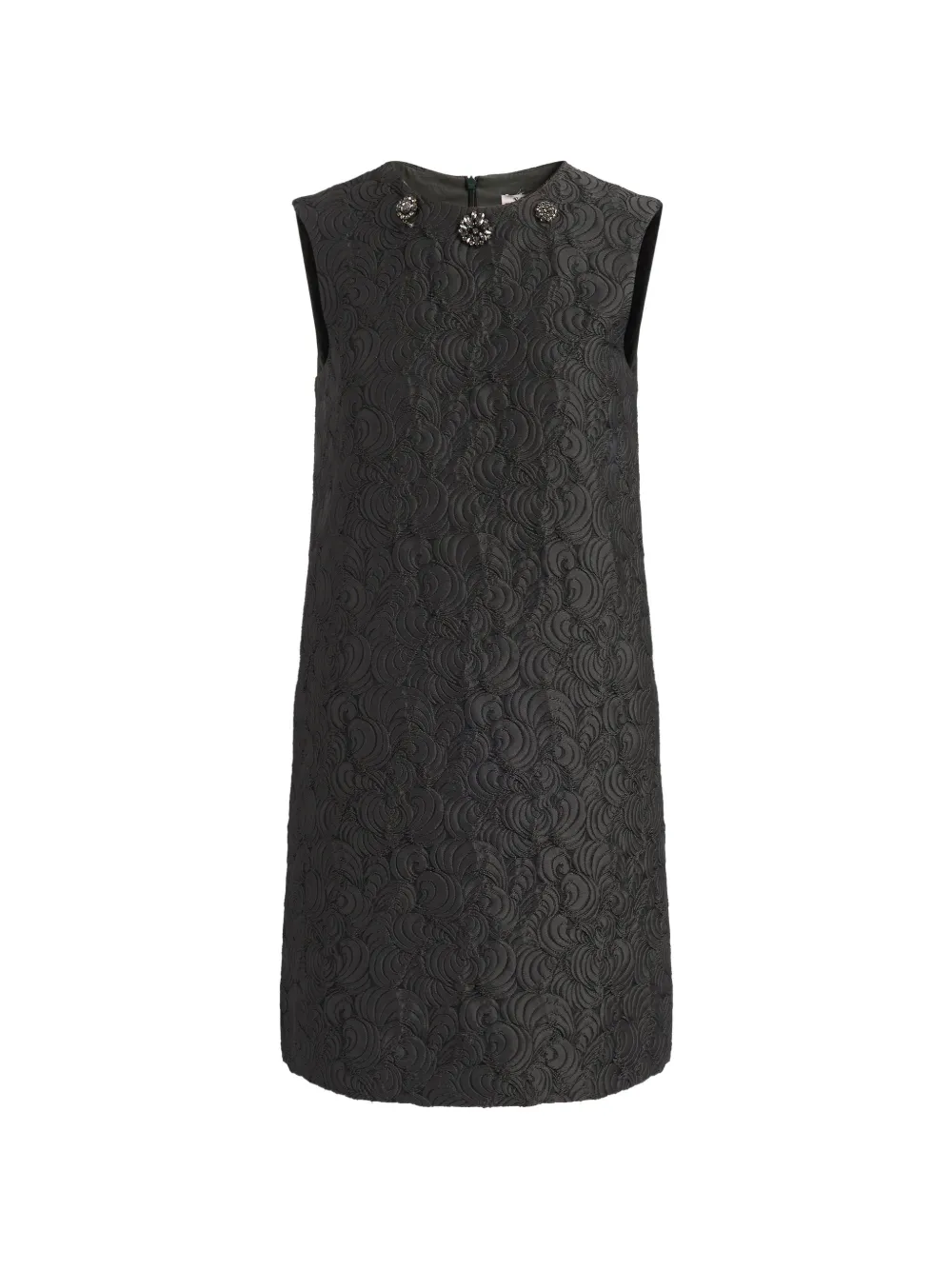 Max Mara Vicolo crystal-embellished mini dress - Green