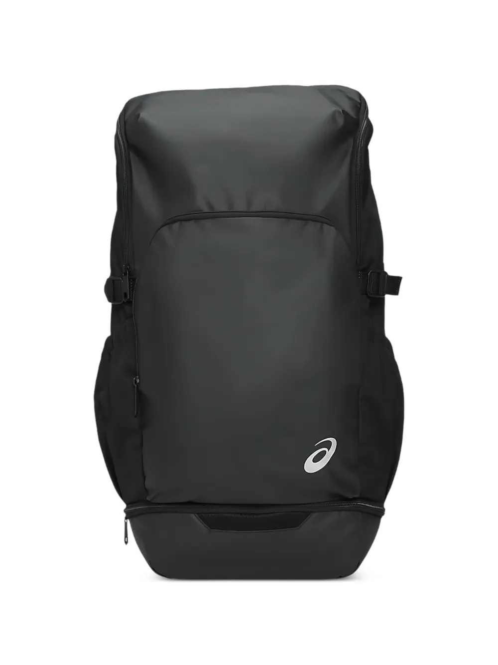 ASICS Zaino con logo e zip a giro - Nero
