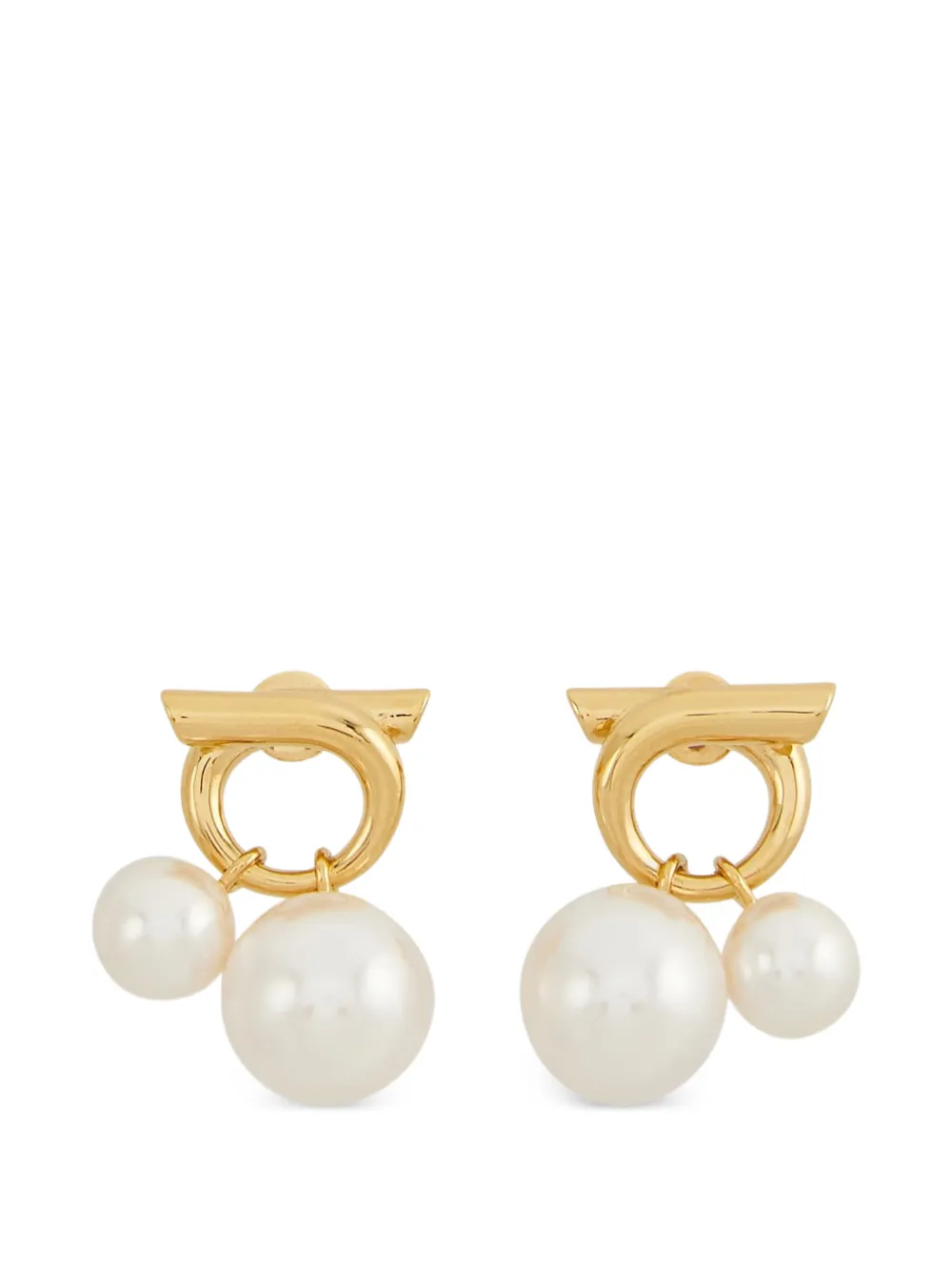 Ferragamo Gancini Ohrringe - Gold