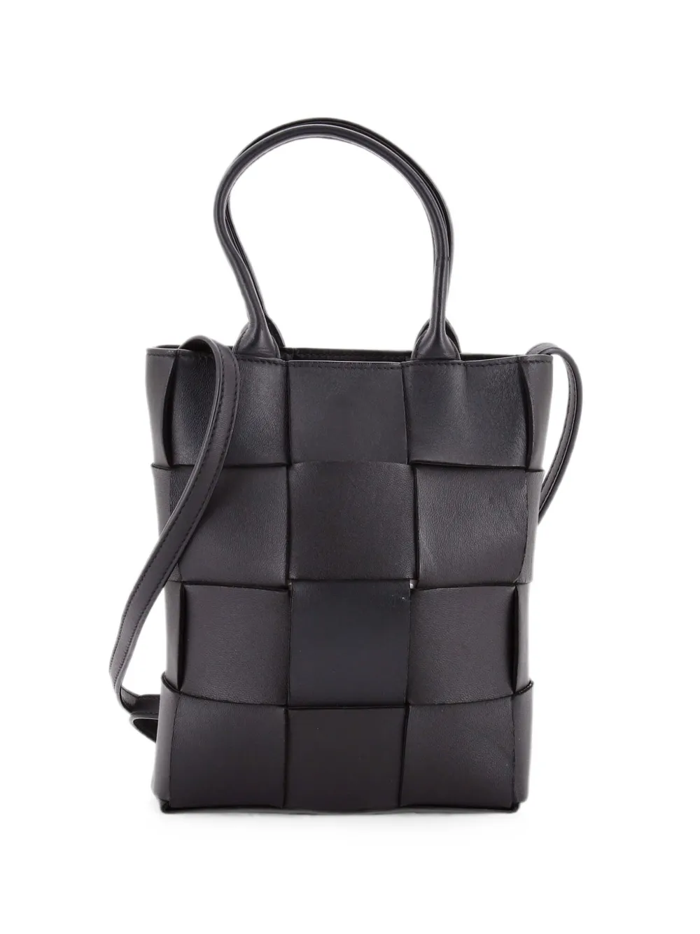 Bottega Veneta Pre-Owned Maxi Intrecciato Mini-Tote Bag - Schwarz