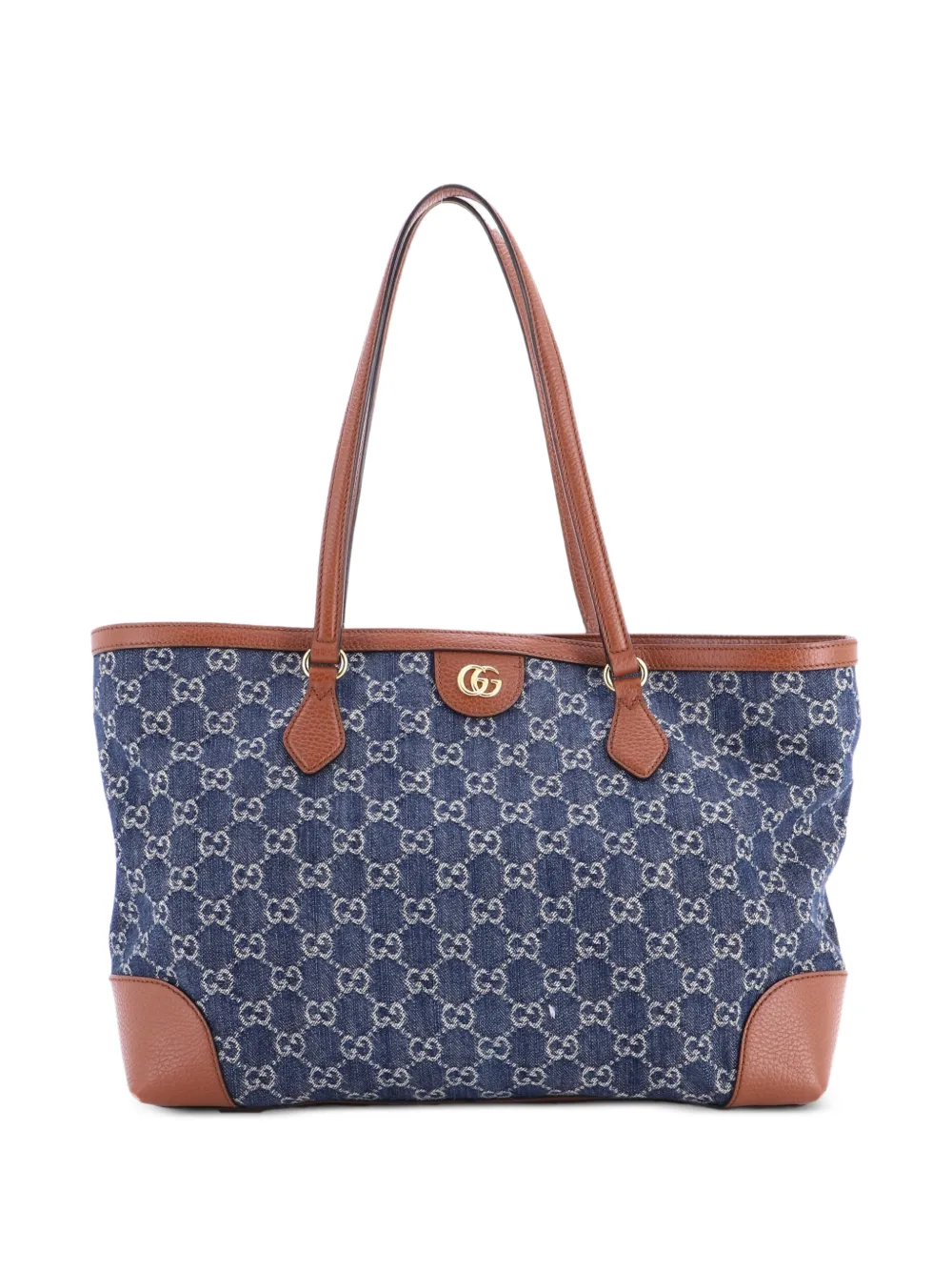 Gucci Pre-Owned Ophidia Shopping GG Denim Medium tote bag - Blue