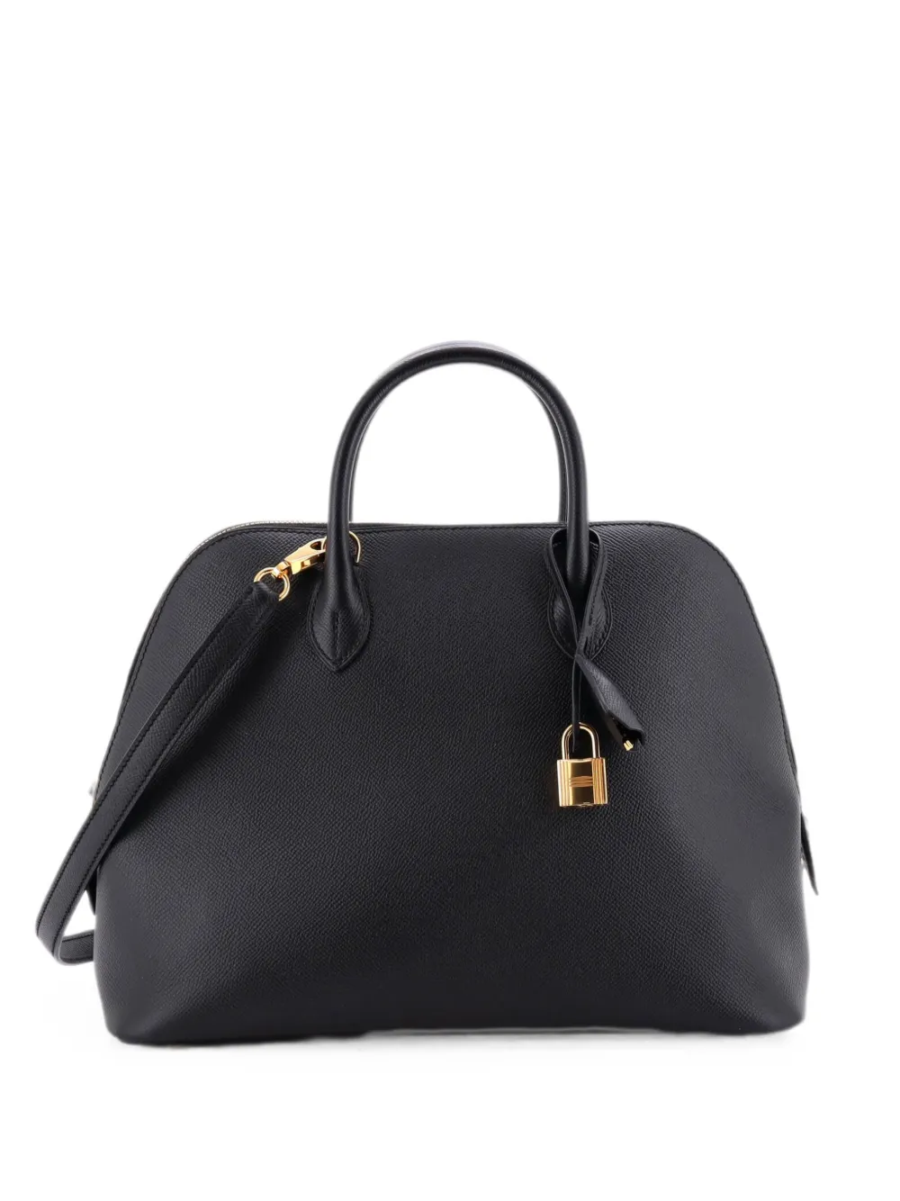 Hermès Pre-Owned Bolide 1923 Epsom Satchel-Tasche 30cm - Schwarz