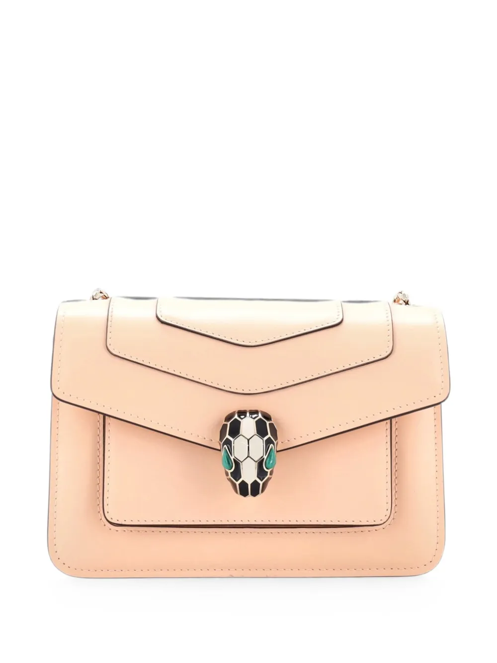 Bvlgari Pre-Owned Mini Serpenti Forever Schultertasche - Nude