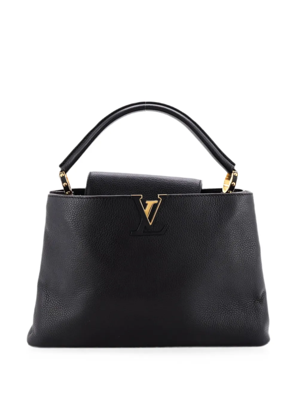 Louis Vuitton Pre-Owned Borsa a tracolla Capucines MM in pelle - Nero