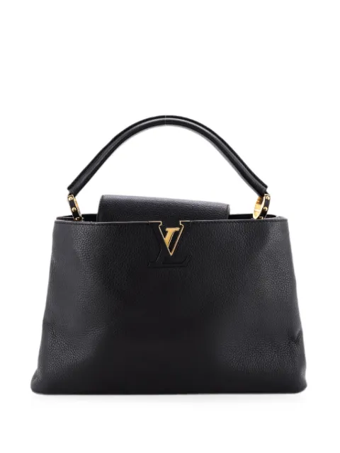 Louis Vuitton Pre-Owned Capucines Bag Leather MM satchel