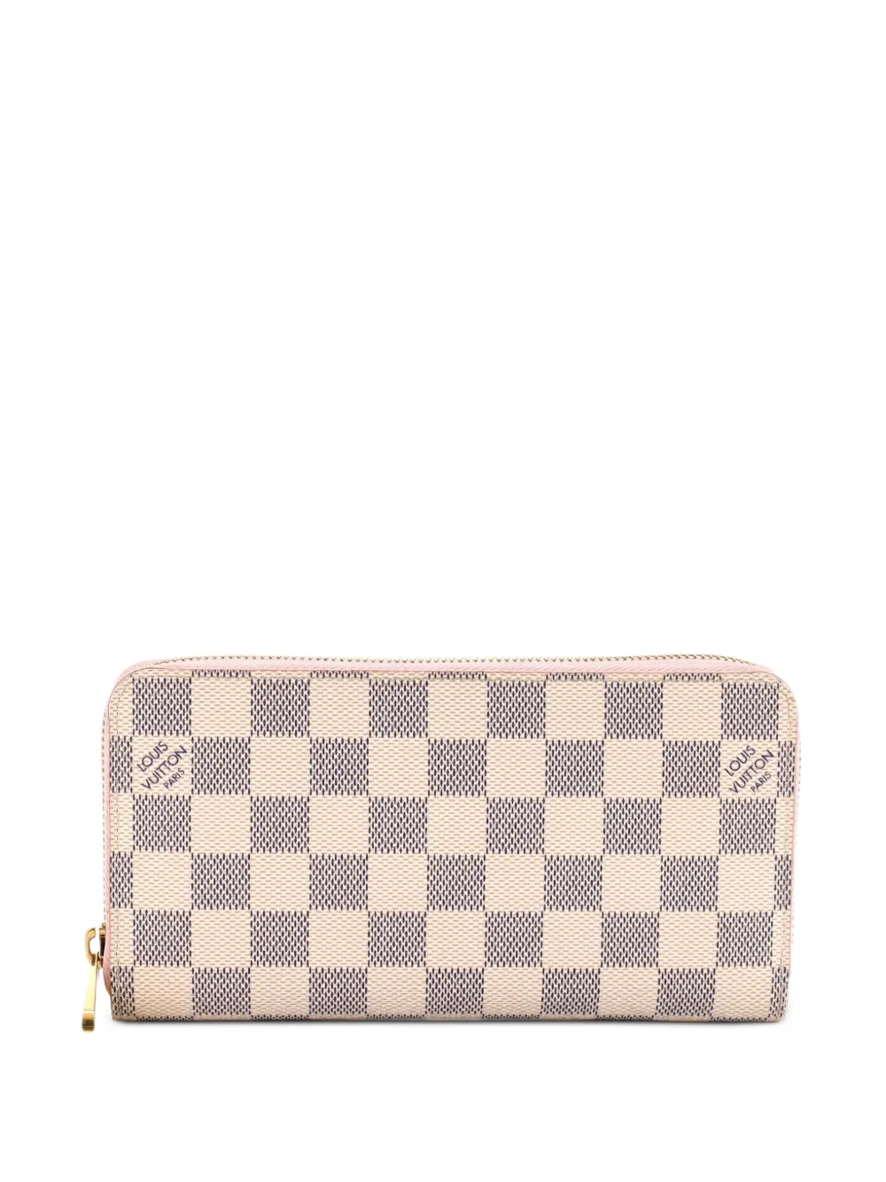 Louis Vuitton Pre-Owned Kleines XL Wallet Damier Portemonnaie mit Reißverschluss - Weiß