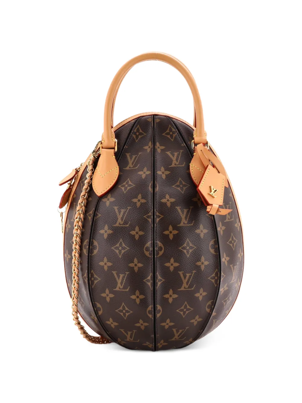 Louis Vuitton Pre-Owned Egg Souple Bag Satchel-Tasche aus Monogram-Canvas - Schwarz