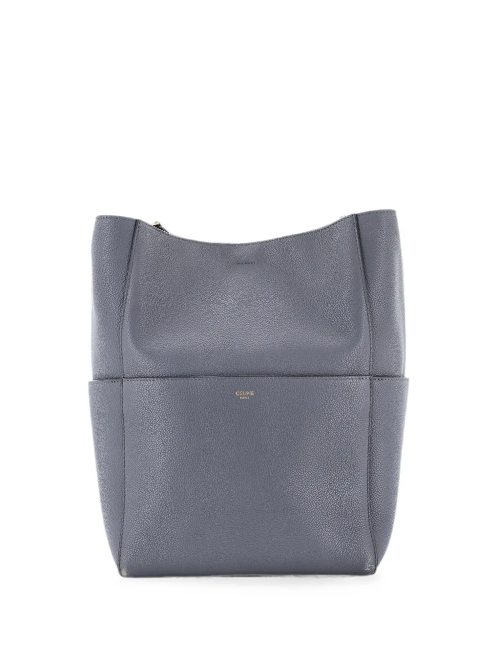 Celine Pre-Owned Sangle Seau Bag Calfskin Large shoulder bag - Grey