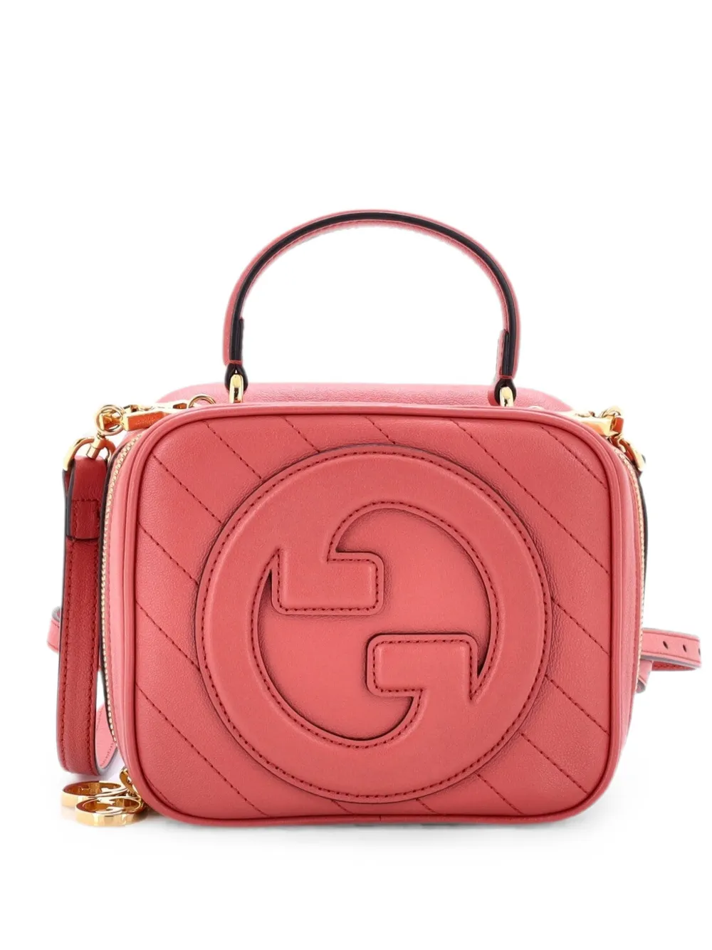 Gucci Pre-Owned Gesteppte Blondie NM Schultertasche - Rosa