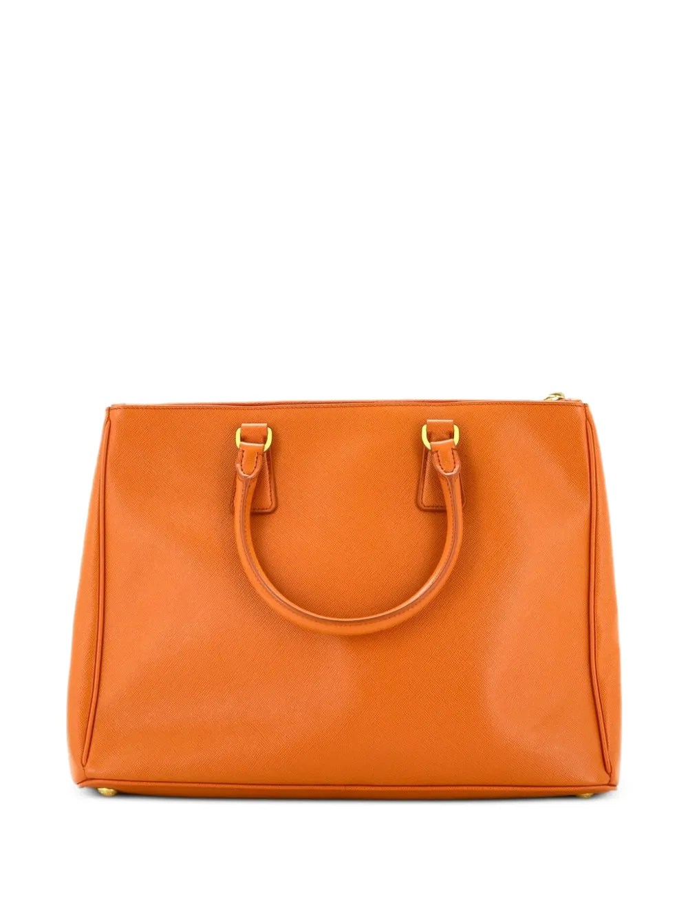 Prada Pre-Owned ダブルジップ ルクス サフィアーノレザー ラージ