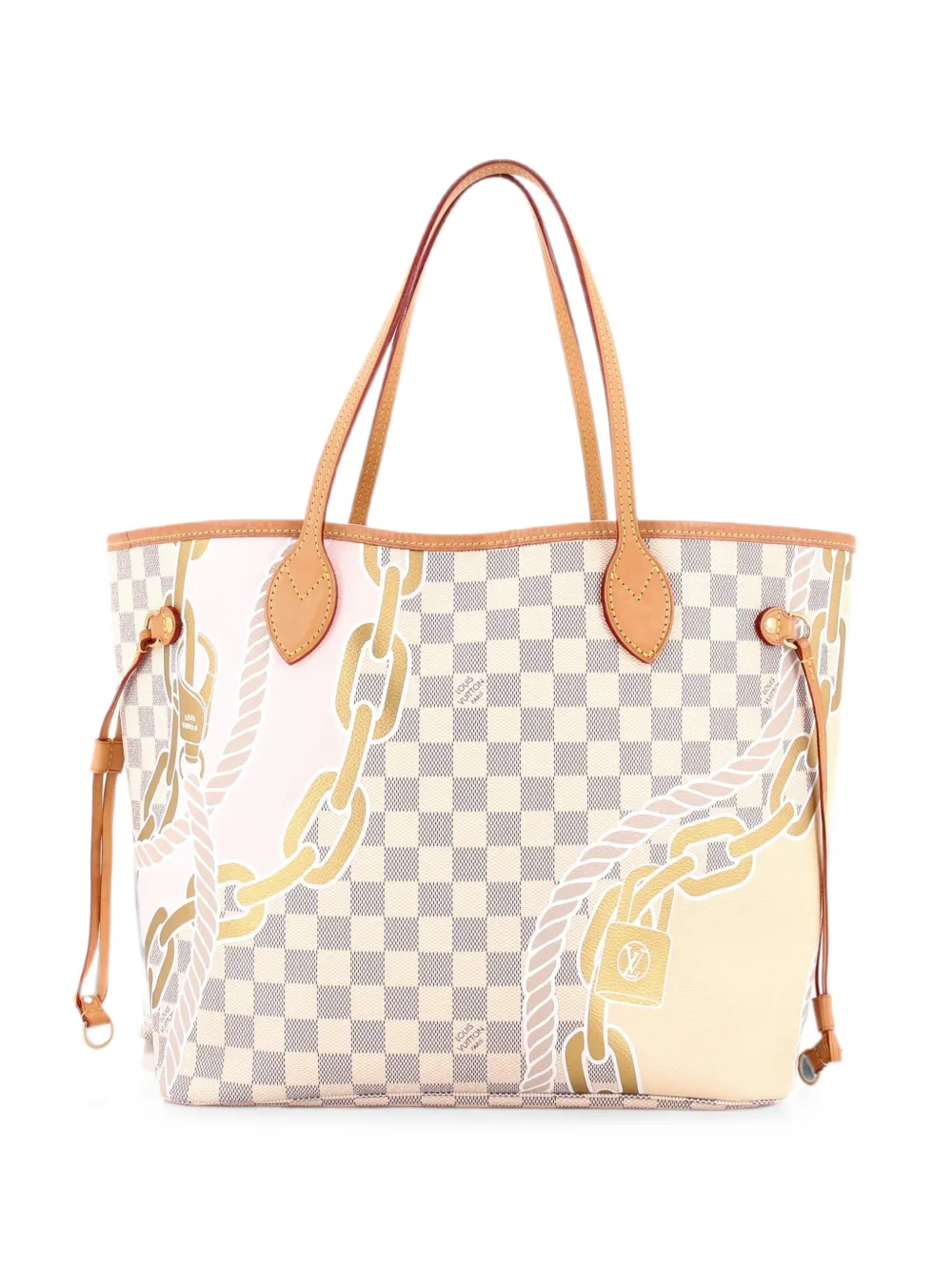 Louis Vuitton Pre-Owned Neverfull NM Limited Edition Nautical Damier MM tote bag - Multicolour