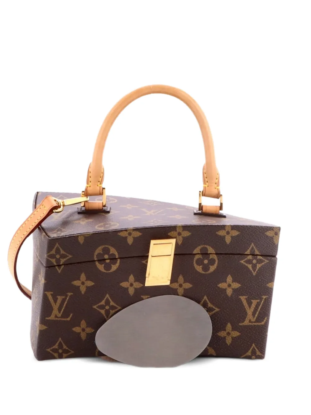 Louis Vuitton Pre-Owned Frank Gehry Twisted Box Satchel-Tasche aus Canvas mit Monogramm - Braun