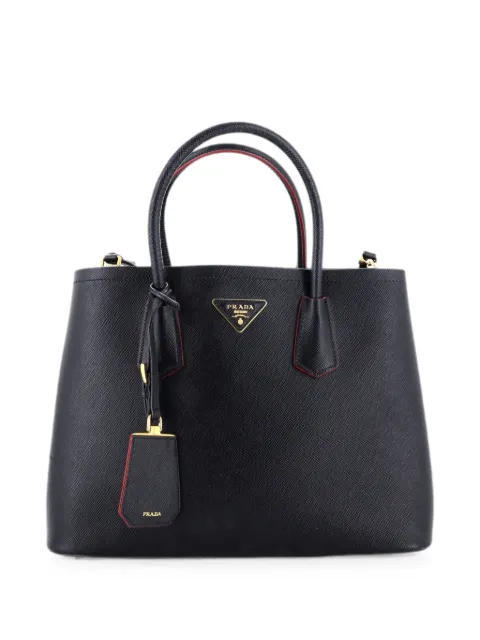Prada Pre-Owned Cuir Double Saffiano Leather Medium tote bag