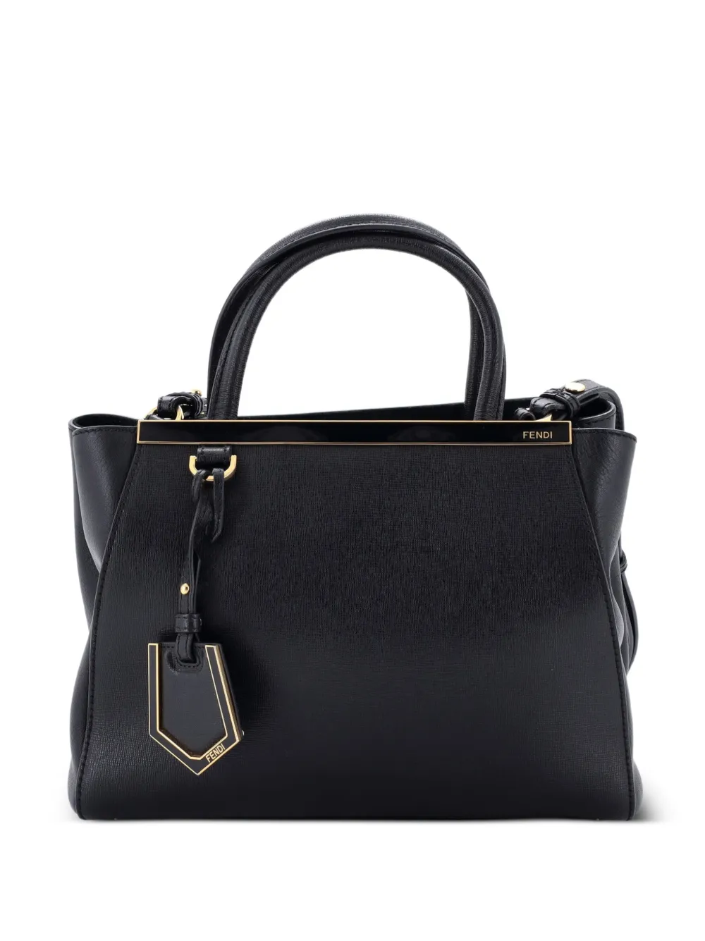 Fendi Pre-Owned 2Jours Bag Leather Petite satchel - Black