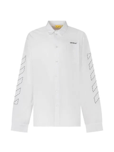 Off-White Kids Bookish Diagonals shirt
