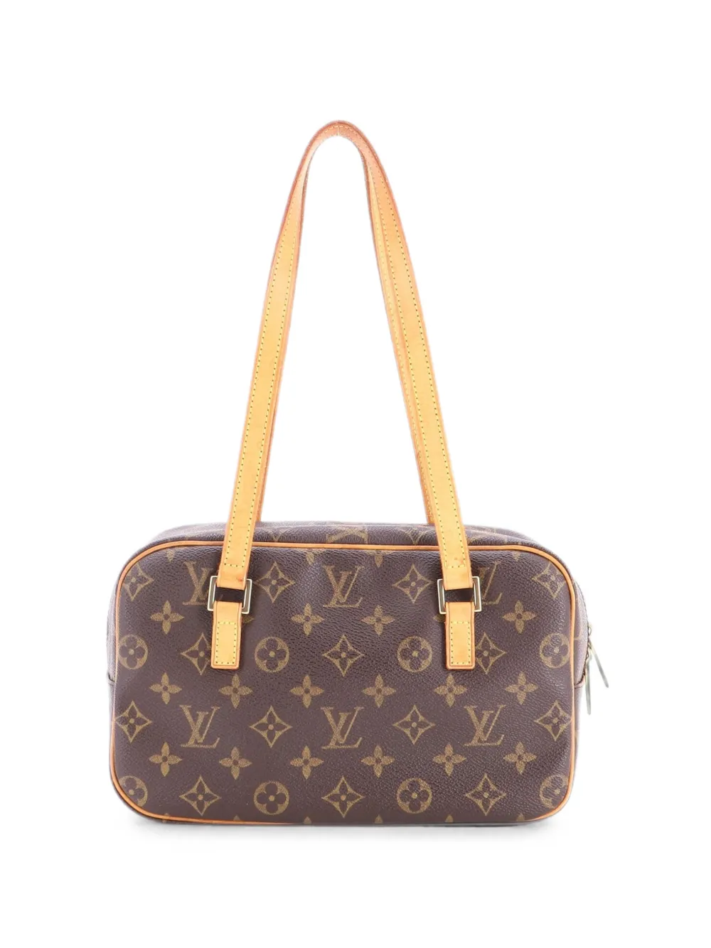 Louis Vuitton Pre-Owned Cite Handbag Monogram Canvas MM shoulder bag - Brown