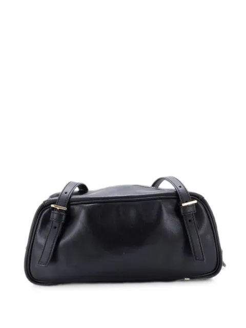 Versace Pre-Owned Tag Bowling Bag Leather Large handbag
