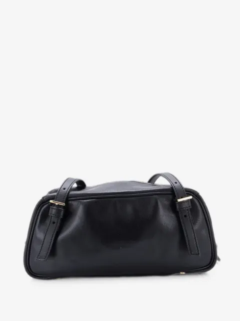 Versace Pre-Owned Tag Bowling Bag Leather Large handbag